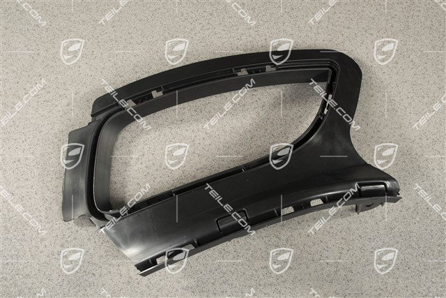 GT2RS, Halterahmen, Stoßstange Hinten, Schwarzmatt, R