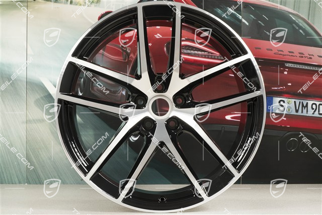 20" Felge "Macan S" 10J x 20 ET19, in Schwarz