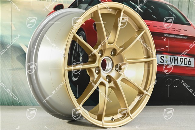 20" Felge, Spyder, 10,5J x 20 ET47, aurum seidenmatt