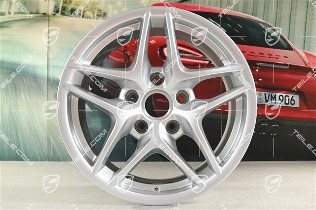 17-inch Boxster III wheel, 8,5J x 17 ET40