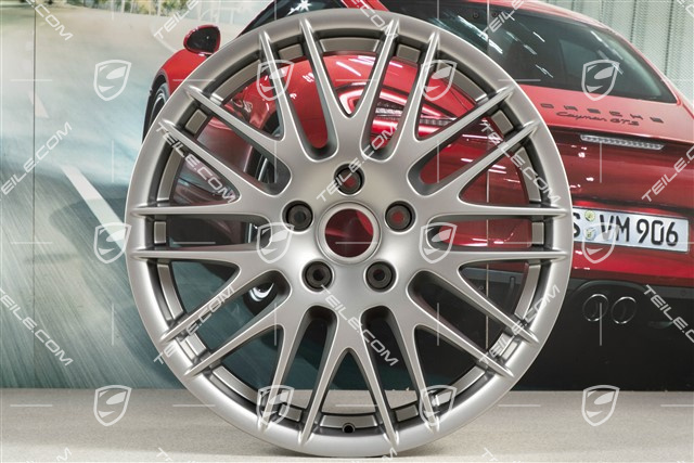 20-inch RS Spyder wheel set, 9J x 20 ET57, Platinum satin-mat