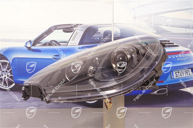 Xenon Scheinwerfer, schwarz, L