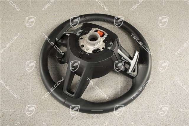 Multifunktionslenkrad, PDK, Leder, Lenkradheizung, Schwarz