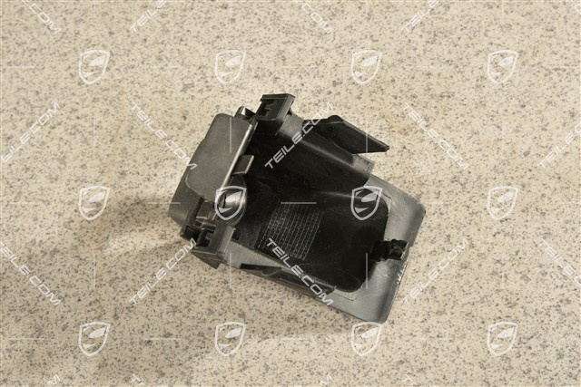 Obudowa kamery Real Top View przedniego zderzaka, czarny mat