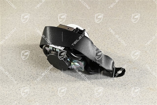 Coupe, Sicherheitsgurt, hinten, Schwarz, L=R