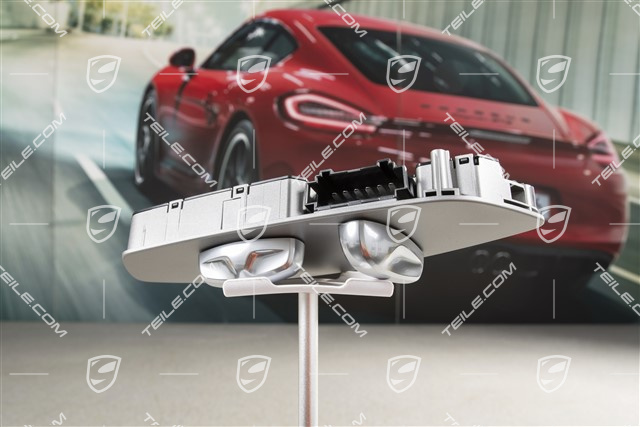 Front seat switch, seat adjuster, Galvano silver, R