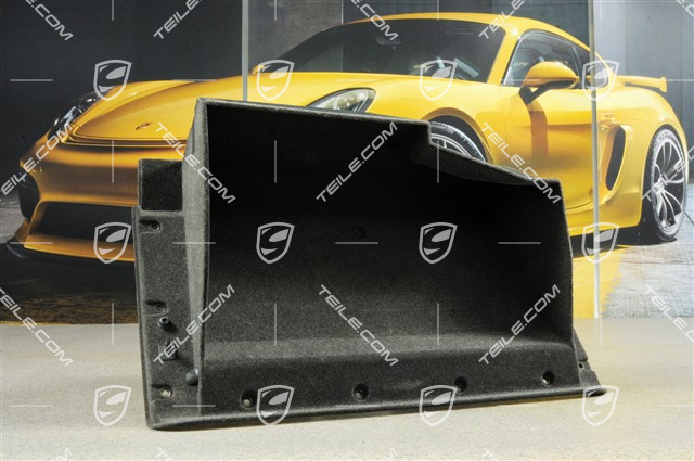 Glove compartment, not complete