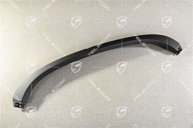 Targa top, storage cover trim, centre, rear, Black