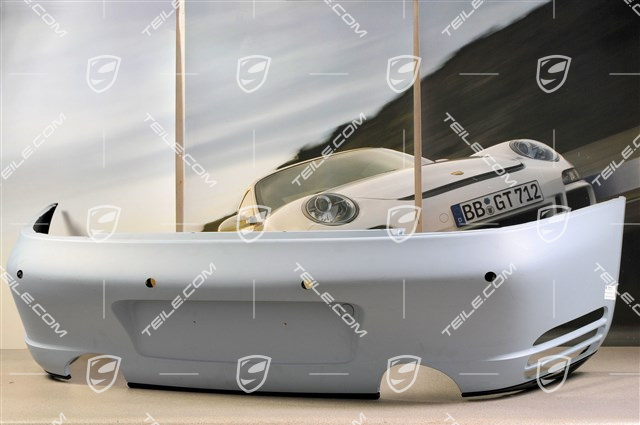 Stoßstange, hinten, Carrera4S/Turbo, mit Einparkhilfe Löchern