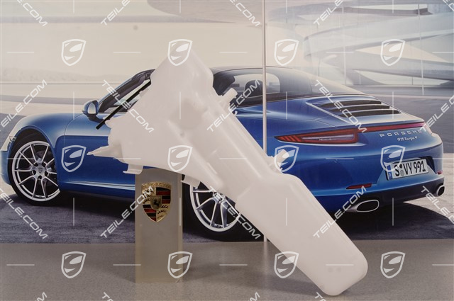 Windscreen washer system tank / reservior with headlamp washer system.