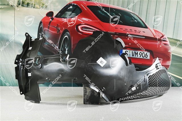 GT3 RS, Wheel-housing liner, front, rear part, R
