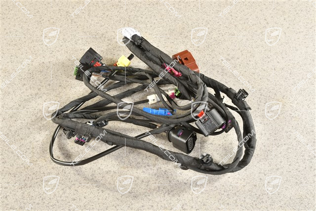 Wiring harness for front bumper, Real Top View / connect package plus, Turbo