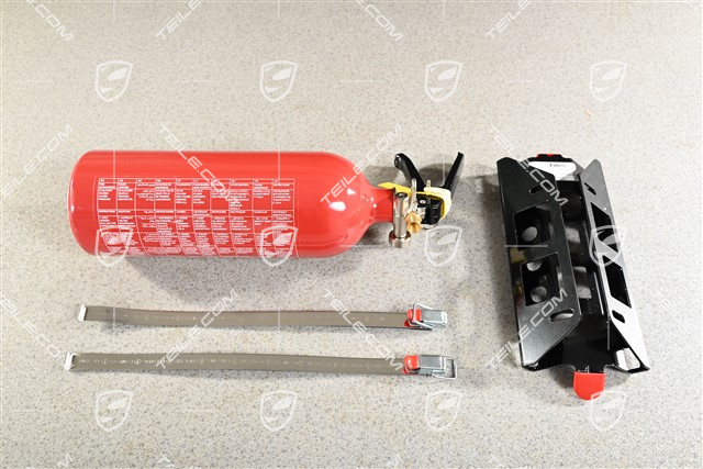 Feuerlöscher mit Halter