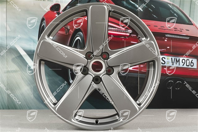 19"-inch alloy wheel Macan SportClassic, 8J x 19 ET21 + 9J x 19 ET21, Silk-gloss Platinum