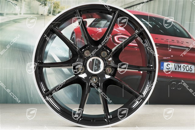 20" Felga Carrera S III, 11J x 20 ET52, czarny wysoki połysk