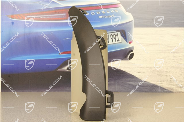 Front bumper lower trim, L