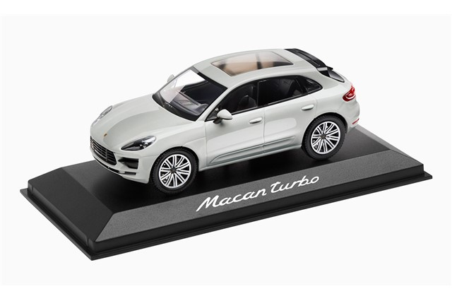 Macan Turbo, DieCast, chalk, black, scale 1:43 Macan Turbo, DieCast, chalk, black, scale 1:43