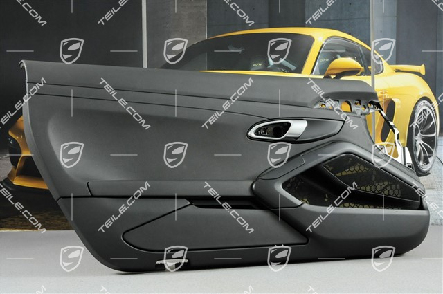 Tapicerka drzwi, slush, czarna, L Tapicerka drzwi, slush, czarna, L