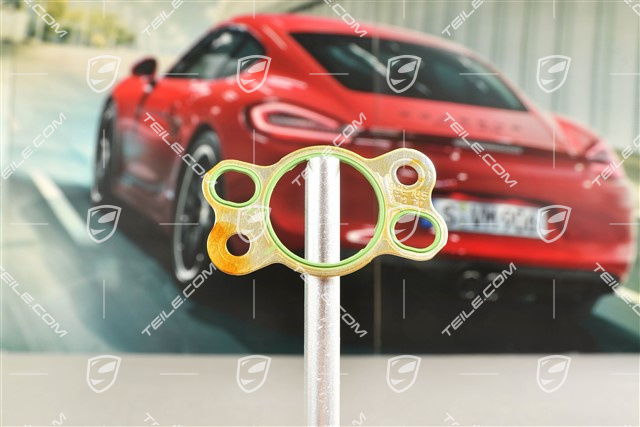 Gasket for chain tensioner cover lid, Turbo / GT2 / GT3, L=R