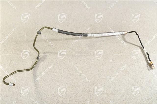 Pressure line, rear, Power steering