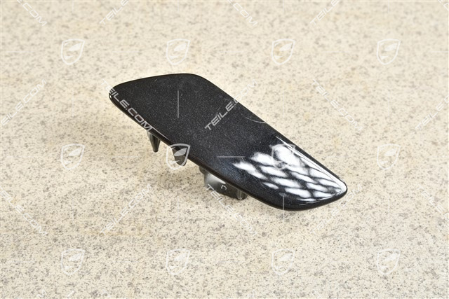 Headlight / headlamp washer nozzle / jet, trim / cover / cap, L