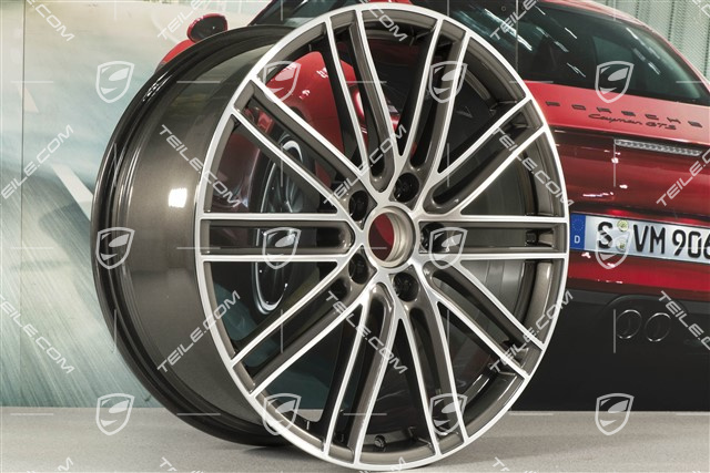 21" Felga Turbo IV, 9,5J x 21 ET71, Titan