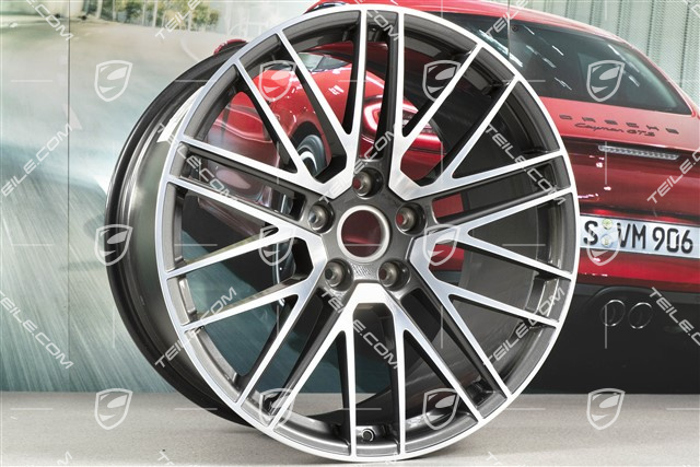 20+21" Felgensatz Turbo V, Felgen: vorne 9J x 20 ET41 + hinten 11,5J x 21 ET67