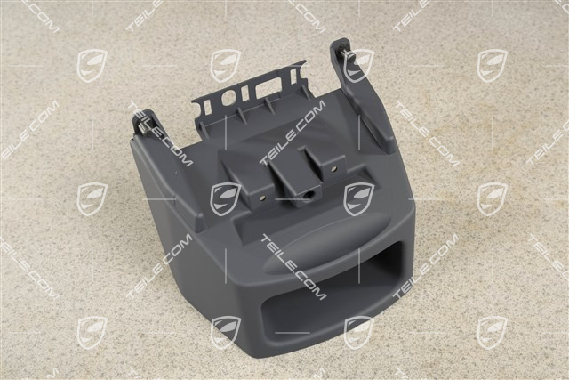 Centre console, rear part, Sea blue, Coupe/Targa