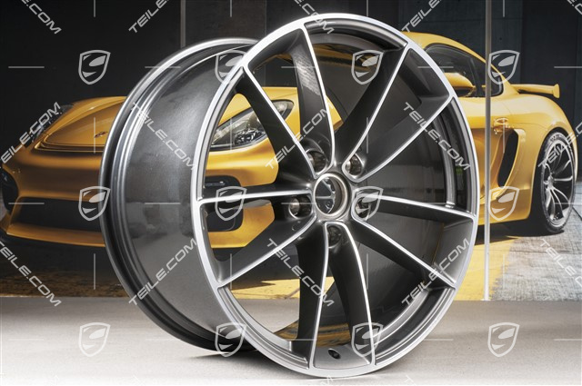 21-inch wheel rim Carrera Classic, 11,5 J x 21 ET67, Titan