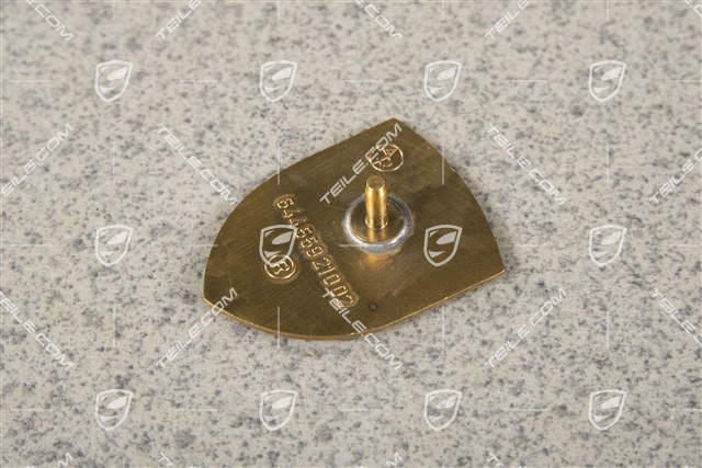 Crest, gold-plated (1950-1965)