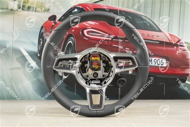 Lenkrad, Basis, Sport Chrono Paket Plus, PDK, schwarz
