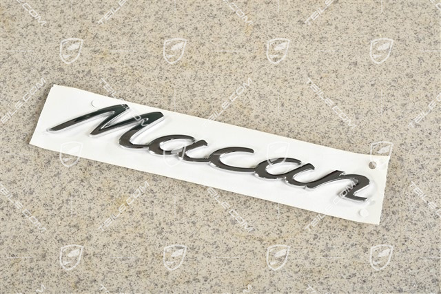 Badge / Emblem "Macan", Chromed