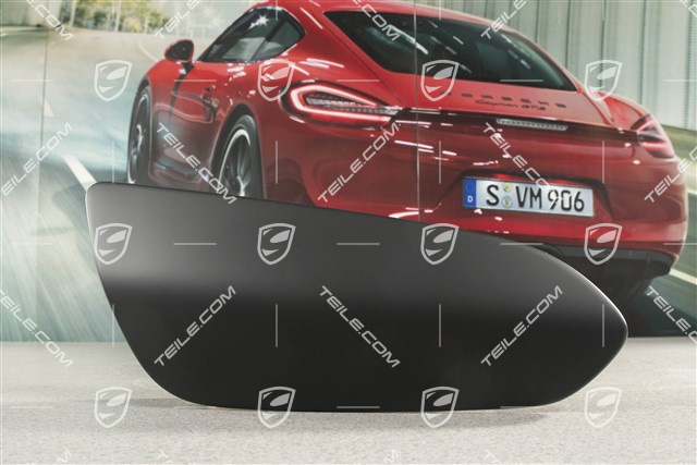 GT3 RS, Spoiler, Seitenteil für Heckflügel, Schwarzmatt, R