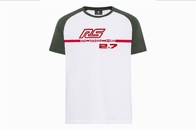 Męski T-shirt Kolekcja RS 2.7, biały, rozmiar M