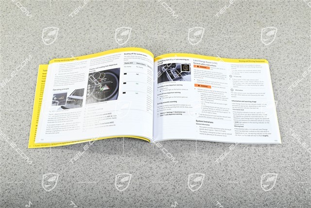 Instrukcja obsługi Macan, stan na 06/2024, język: angielski
