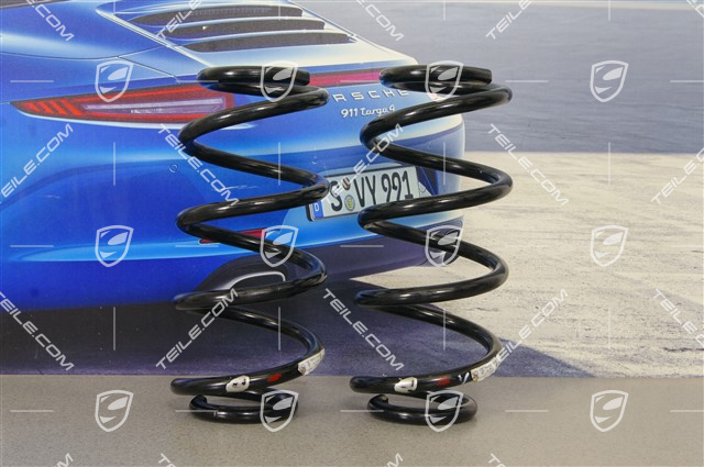 Schraubenfeder set, VA, KENN Silber Rot