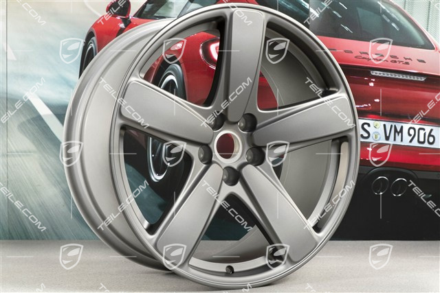 19" Felga Macan Sport Classic, 9J x 19 ET21, Platinum satynowy półmat