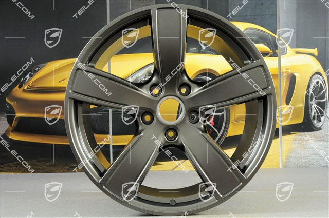 20" Felga Carrera Sport, 11,5J x 20 ET76, Platinum satynowy półmat