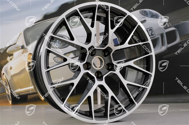 20" RS-Spyder Design Felgensatz, Titan, 9J x 20 ET 26 + 10J x 20 ET19