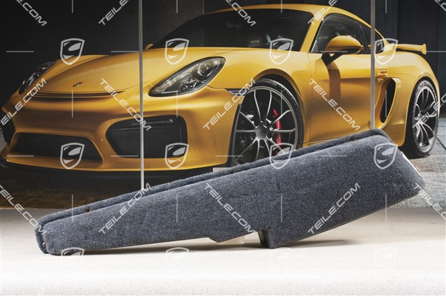 Schowek / kieszeń tapicerki drzwi, dywan / skóra, marine blue, L