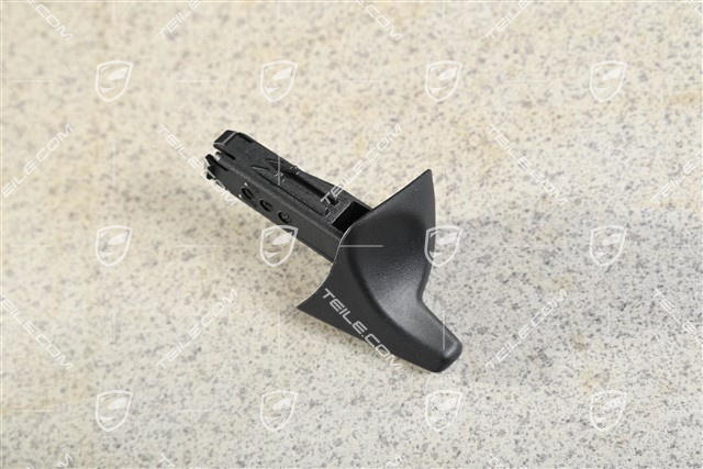 Rear seat tilting handle / control button, Black, R