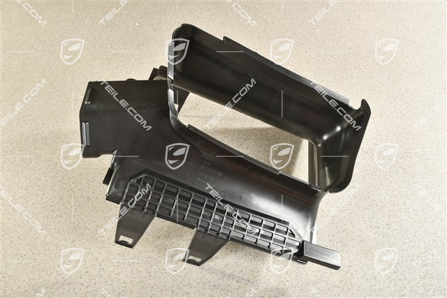 Turbo, Air guide for charge air cooler, L