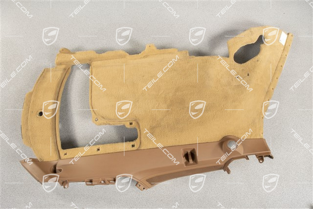 Tapicerka tylna / bagażnika , Tufting velour, Havanna/sand beige, R