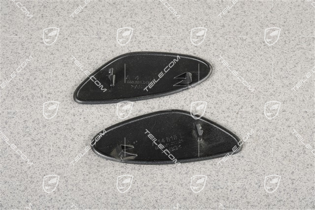 Abdeckkappe Verschluss Satz  / Dachfangkappenset, Cabrio