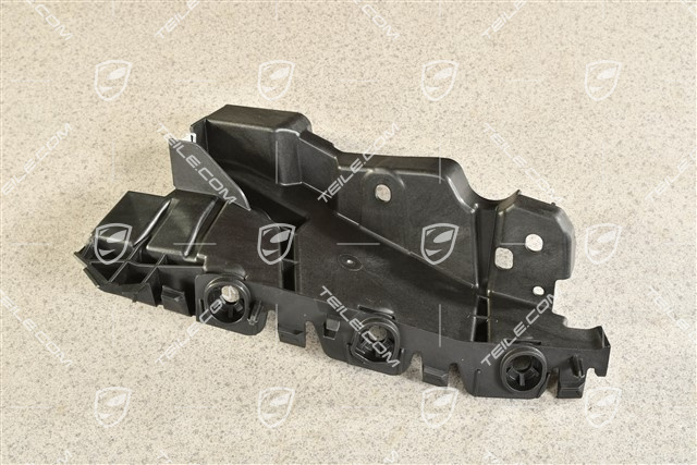 Holding / support rail, front bumper, L
