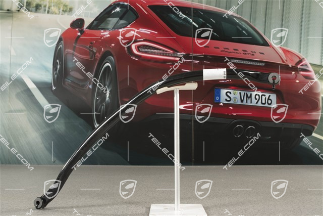 Ramię ramy dachu cabrio, czarne, R