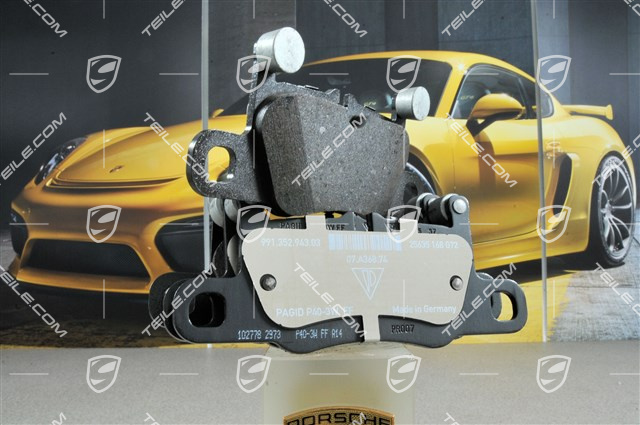 Klocki hamulcowe, Panamera, PCCB, L+R