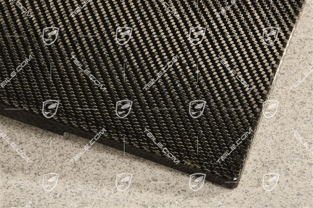 Dach Aussenhaut, carbon, USA Version, mit Loch für Antenne