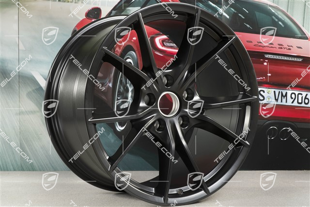 20-inch wheel Carrera S (IV), 11J x 20 ET56, for 991.2 C4/C4S / winter wheels, black satin-mat
