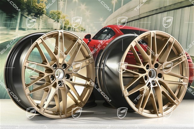 22" Macan RS Spyder Design Felgensatz, 9J x 22 ET29 + 11J x 22 ET47, neodyme